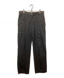 stussy（ステューシー）の古着「ジップポケットカーゴパンツ」｜ブラック