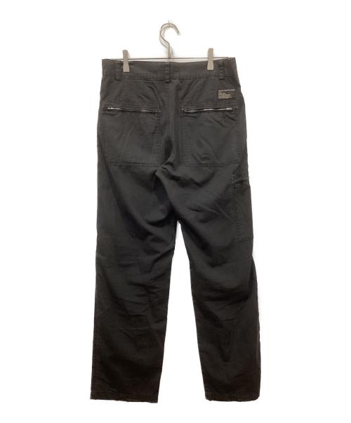 stussy（ステューシー）stussy (ステューシー) ジップポケットカーゴパンツ ブラック サイズ:不明の古着・服飾アイテム