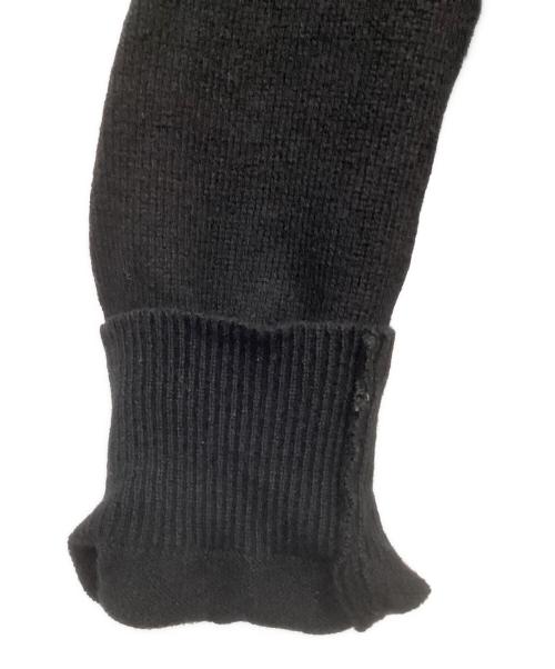 PLAY COMME des GARCONS（プレイコムデギャルソン）PLAY COMME des GARCONS (プレイコムデギャルソン) ハートワッペンニットカーディガン ブラック サイズ:Sの古着・服飾アイテム