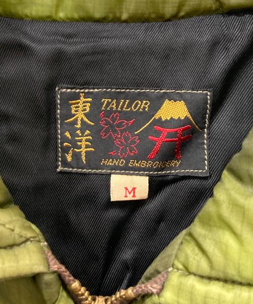 東洋エンタープライズ（トウヨウエンタープライズ）東洋エンタープライズ (トウヨウエンタープライズ) VET-NUM SOUVENIR LINER グリーン サイズ:Mの古着・服飾アイテム