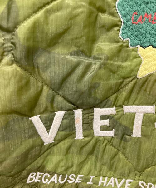 東洋エンタープライズ（トウヨウエンタープライズ）東洋エンタープライズ (トウヨウエンタープライズ) VET-NUM SOUVENIR LINER グリーン サイズ:Mの古着・服飾アイテム