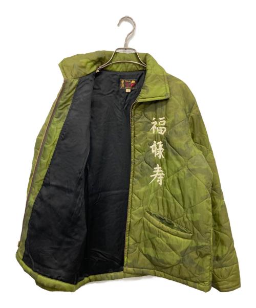 東洋エンタープライズ（トウヨウエンタープライズ）東洋エンタープライズ (トウヨウエンタープライズ) VET-NUM SOUVENIR LINER グリーン サイズ:Mの古着・服飾アイテム