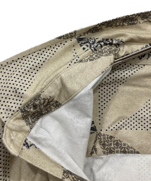 stussy（ステューシー）stussy (ステューシー) NOMA t.d. (ノーマティーディー) Quilt Pattern Shirt ベージュ サイズ:Mの古着・服飾アイテム