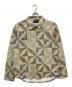 stussy（ステューシー）の古着「Quilt Pattern Shirt」｜ベージュ