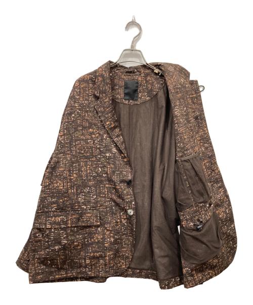 DAIWA PIER39（ダイワ ピア39）DAIWA PIER39 (ダイワ ピア39) TECH 2B JACKET BATIK 23SS ブラウン サイズ:Mの古着・服飾アイテム