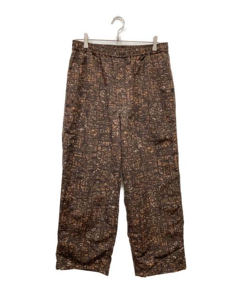 DAIWA PIER39（ダイワ ピア39）DAIWA PIER39 (ダイワ ピア39) TECH EASY TROUSERS BATIK 23SS ブラウン サイズ:Mの古着・服飾アイテム