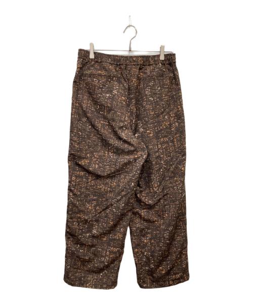 DAIWA PIER39（ダイワ ピア39）DAIWA PIER39 (ダイワ ピア39) TECH EASY TROUSERS BATIK 23SS ブラウン サイズ:Mの古着・服飾アイテム