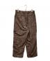 DAIWA PIER39 (ダイワ ピア39) TECH EASY TROUSERS BATIK 23SS ブラウン サイズ:M：10000円