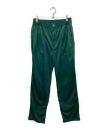 THE NORTHFACE PURPLELABEL（ザ・ノースフェイス パープルレーベル）の古着「Polyester Linen Jersey Track Pants」｜グリーン