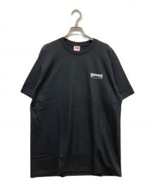 SUPREME×THRASHER（シュプリーム×スラッシャー）の古着「Cross Tee」｜ブラック
