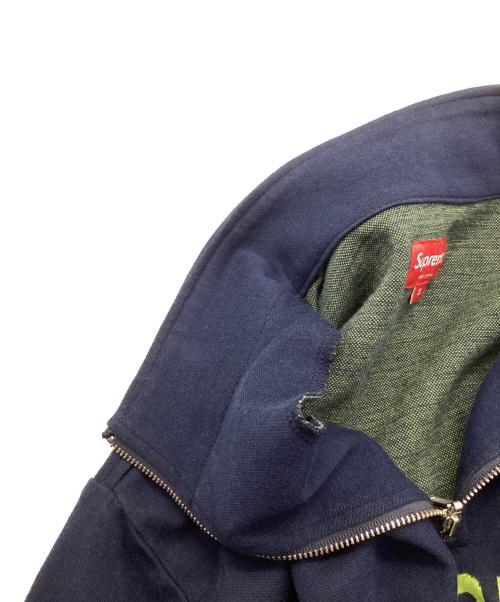 SUPREME（シュプリーム）SUPREME (シュプリーム) Jacquard Athletic Half Zip ネイビー サイズ:Sの古着・服飾アイテム