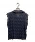 ISSEY MIYAKE FETE (イッセイミヤケフェット) プリーツノースリーブカットソー ブラック サイズ:2：13000円