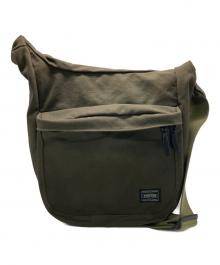 PORTER（ポーター）の古着「BEAT SHOULDER BAG / ショルダーバッグ」｜カーキ