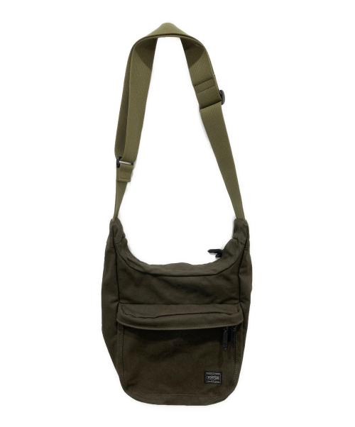 PORTER（ポーター）PORTER (ポーター) BEAT SHOULDER BAG / ショルダーバッグ カーキの古着・服飾アイテム
