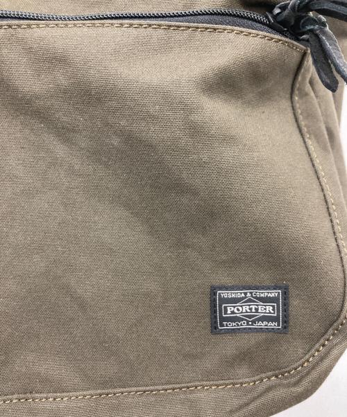 PORTER（ポーター）PORTER (ポーター) BEAT SHOULDER BAG / ショルダーバッグ カーキの古着・服飾アイテム