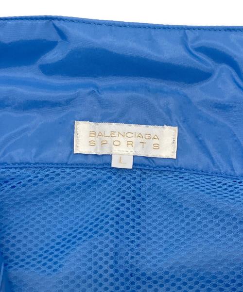 BALENCIAGA SPORTS（バレンシアガ）BALENCIAGA SPORTS (バレンシアガ) ナイロンセットアップ ブルー サイズ:Lの古着・服飾アイテム