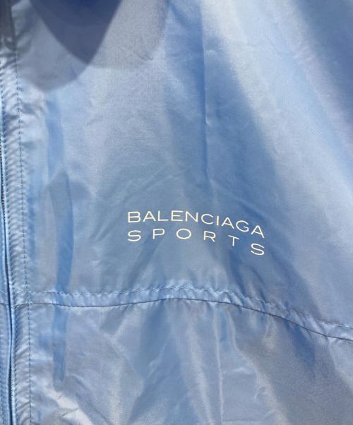 BALENCIAGA SPORTS（バレンシアガ）BALENCIAGA SPORTS (バレンシアガ) ナイロンセットアップ ブルー サイズ:Lの古着・服飾アイテム