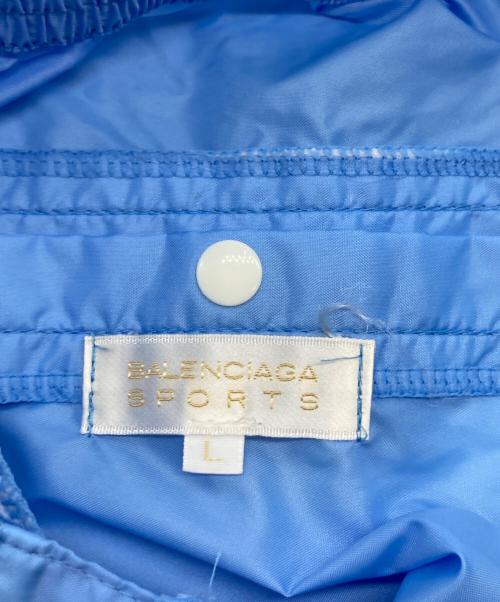 BALENCIAGA SPORTS（バレンシアガ）BALENCIAGA SPORTS (バレンシアガ) ナイロンセットアップ ブルー サイズ:Lの古着・服飾アイテム
