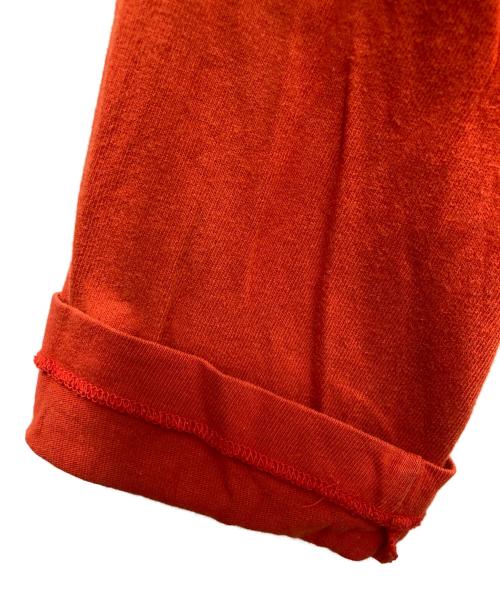 Yohji Yamamoto pour homme（ヨウジヤマモト プールオム）Yohji Yamamoto pour homme (ヨウジヤマモト プールオム) 刺繍ロゴロングスリーブカットソー オレンジ サイズ:不明の古着・服飾アイテム