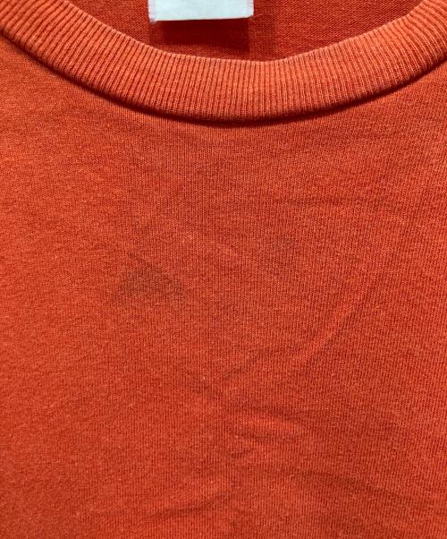 Yohji Yamamoto pour homme（ヨウジヤマモト プールオム）Yohji Yamamoto pour homme (ヨウジヤマモト プールオム) 刺繍ロゴロングスリーブカットソー オレンジ サイズ:不明の古着・服飾アイテム