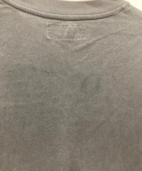 Yohji Yamamoto pour homme（ヨウジヤマモト プールオム）Yohji Yamamoto pour homme (ヨウジヤマモト プールオム) 裾ロゴロングスリーブカットソー ブラック サイズ:不明の古着・服飾アイテム