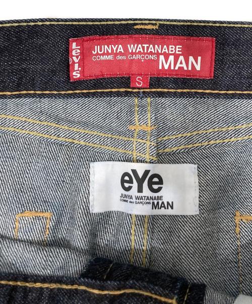 eYe COMME des GARCONS JUNYAWATANABE MAN（アイ コム デ ギャルソン ジュンヤ ワタナベ マン）eYe COMME des GARCONS JUNYAWATANABE MAN (アイ コム デ ギャルソン ジュンヤ ワタナベ マン) LEVI'S (リーバイス) 503再構築デニム ネイビー サイズ:Sの古着・服飾アイテム