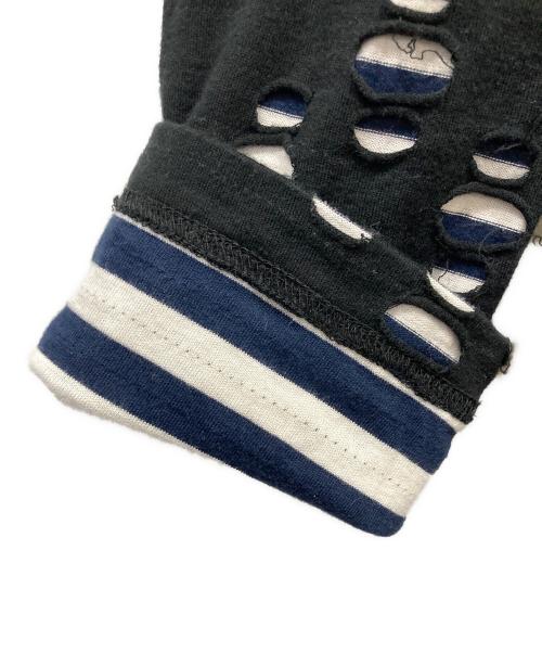COMME des GARCONS HOMME PLUS（コムデギャルソンオムプリュス）COMME des GARCONS HOMME PLUS (コムデギャルソンオムプリュス) ジップパーカー ブラック サイズ:Sの古着・服飾アイテム