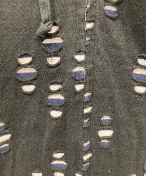 COMME des GARCONS HOMME PLUS（コムデギャルソンオムプリュス）COMME des GARCONS HOMME PLUS (コムデギャルソンオムプリュス) ジップパーカー ブラック サイズ:Sの古着・服飾アイテム