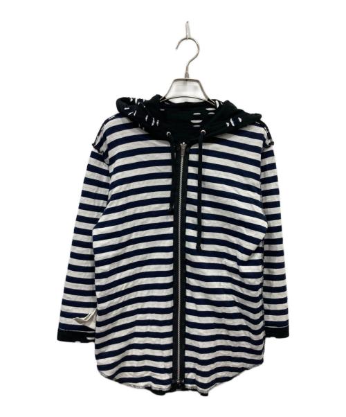 COMME des GARCONS HOMME PLUS（コムデギャルソンオムプリュス）COMME des GARCONS HOMME PLUS (コムデギャルソンオムプリュス) ジップパーカー ブラック サイズ:Sの古着・服飾アイテム
