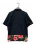 COMME des GARCONS HOMME PLUS (コムデギャルソンオムプリュス) 半袖オープンカラーシャツ ブラック サイズ:S：12000円