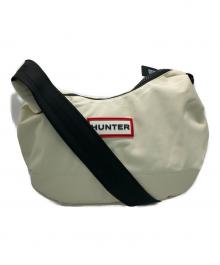 HUNTER（ハンター）の古着「ナイロン ミディ ホーボー」｜ホワイト