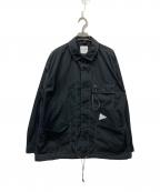 and wanderアンドワンダー）の古着「dry rip shirt」｜ブラック