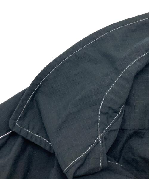 and wander（アンドワンダー）and wander (アンドワンダー) dry rip shirt ブラック サイズ:4の古着・服飾アイテム