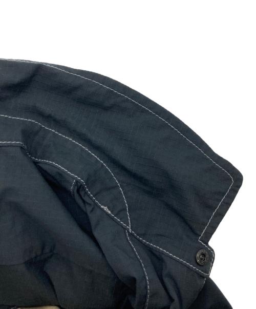 and wander（アンドワンダー）and wander (アンドワンダー) dry rip shirt ブラック サイズ:4の古着・服飾アイテム