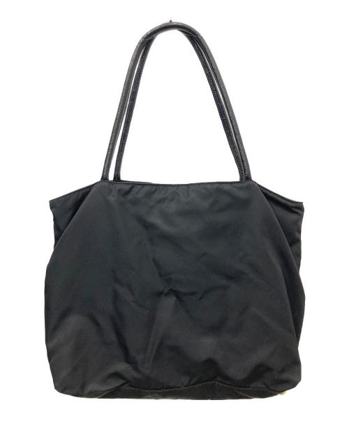 PRADA（プラダ）PRADA (プラダ) ナイロントートバッグ ブラックの古着・服飾アイテム