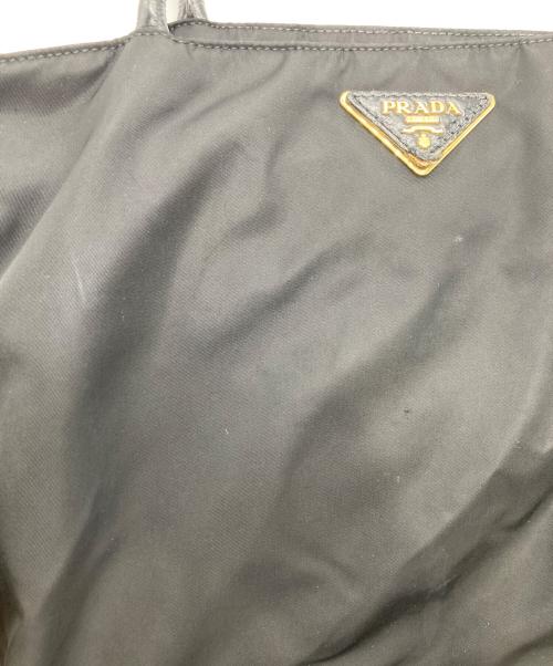 PRADA（プラダ）PRADA (プラダ) ナイロントートバッグ ブラックの古着・服飾アイテム
