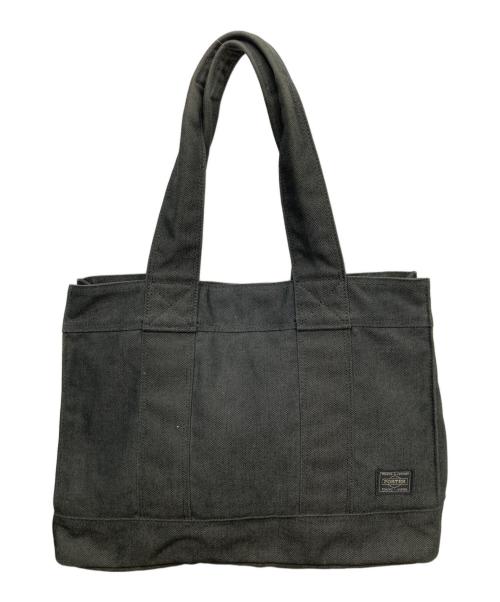 PORTER（ポーター）PORTER (ポーター) スモーキミニトートバッグ グレーの古着・服飾アイテム