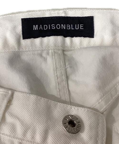 MADISON BLUE（マディソンブルー）MADISON BLUE (マディソンブルー) CRASHED SAROUEL PT DENIM ホワイト サイズ:01の古着・服飾アイテム
