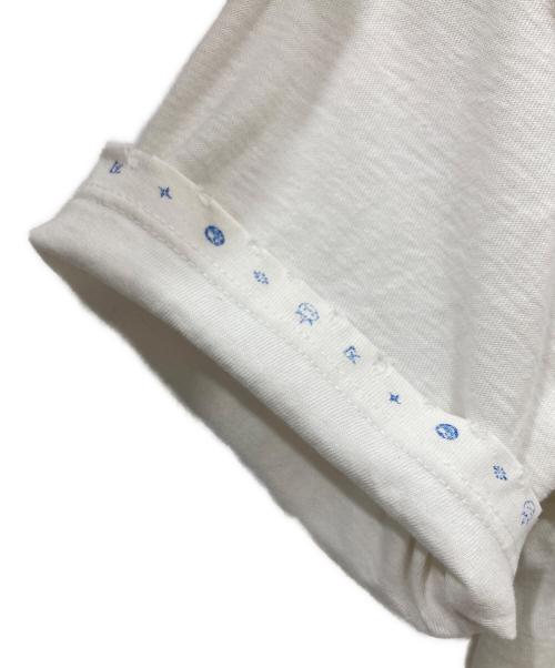 PPFM（ピーピーエフエム）PPFM (ピーピーエフエム) 鬼武者 プリントTシャツ ホワイト サイズ:Mの古着・服飾アイテム