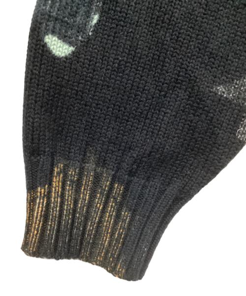 SUPREME（シュプリーム）SUPREME (シュプリーム) Nate Lowman (ネイト ロウマン) Sweater 22SS ブラック サイズ:Lの古着・服飾アイテム