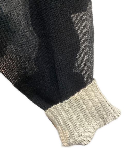 SUPREME（シュプリーム）SUPREME (シュプリーム) Nate Lowman (ネイト ロウマン) Sweater 22SS ブラック サイズ:Lの古着・服飾アイテム