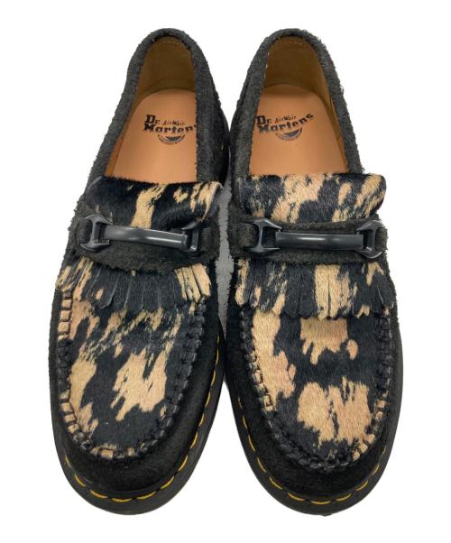 Dr.Martens（ドクターマーチン）Dr.Martens (ドクターマーチン) ADRIAN SNAFFLE ハラコローファー ブラック サイズ:UK9の古着・服飾アイテム