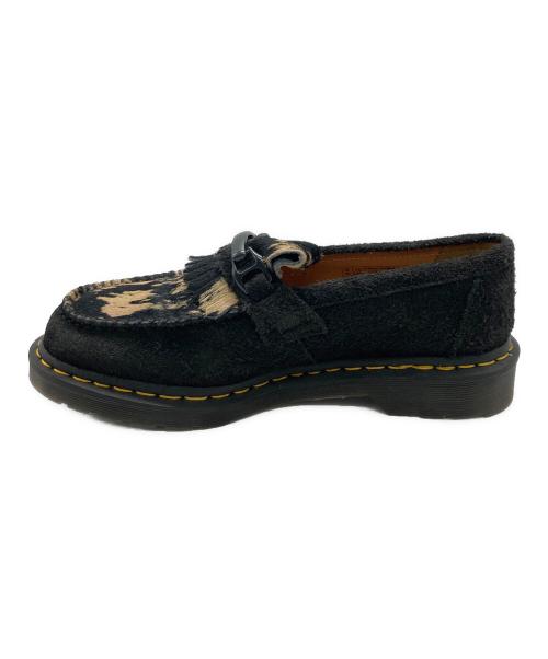 Dr.Martens（ドクターマーチン）Dr.Martens (ドクターマーチン) ADRIAN SNAFFLE ハラコローファー ブラック サイズ:UK9の古着・服飾アイテム
