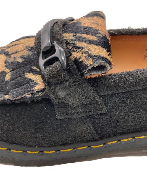 Dr.Martens（ドクターマーチン）Dr.Martens (ドクターマーチン) ADRIAN SNAFFLE ハラコローファー ブラック サイズ:UK9の古着・服飾アイテム