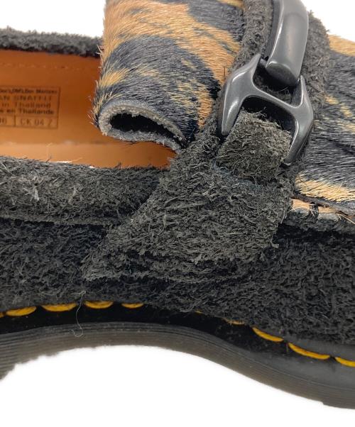Dr.Martens（ドクターマーチン）Dr.Martens (ドクターマーチン) ADRIAN SNAFFLE ハラコローファー ブラック サイズ:UK9の古着・服飾アイテム
