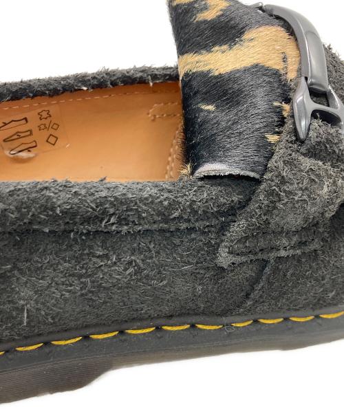 Dr.Martens（ドクターマーチン）Dr.Martens (ドクターマーチン) ADRIAN SNAFFLE ハラコローファー ブラック サイズ:UK9の古着・服飾アイテム