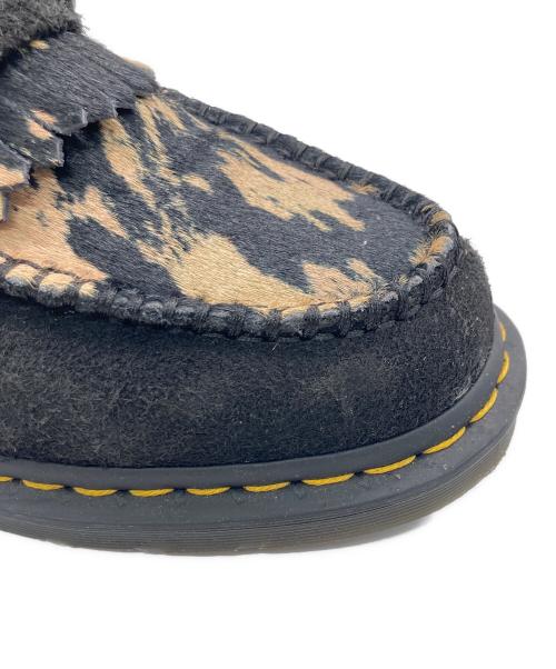 Dr.Martens（ドクターマーチン）Dr.Martens (ドクターマーチン) ADRIAN SNAFFLE ハラコローファー ブラック サイズ:UK9の古着・服飾アイテム