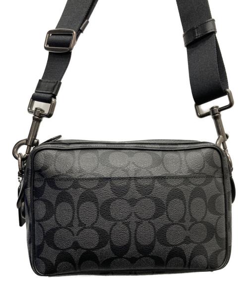COACH（コーチ）COACH (コーチ) シグネチャー グラハム クロスボディー ブラックの古着・服飾アイテム