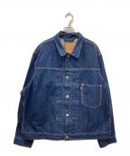 LEVI'S PReMIUMリーバイス プレミアム）の古着「TYPE I トラッカージャケット セルビッジ」｜インディゴ