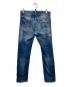 DSQUARED2 (ディースクエアード) ペイントデニムパンツ ネイビー サイズ:44：7000円